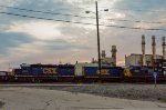 CSX Locomotives in the Yard